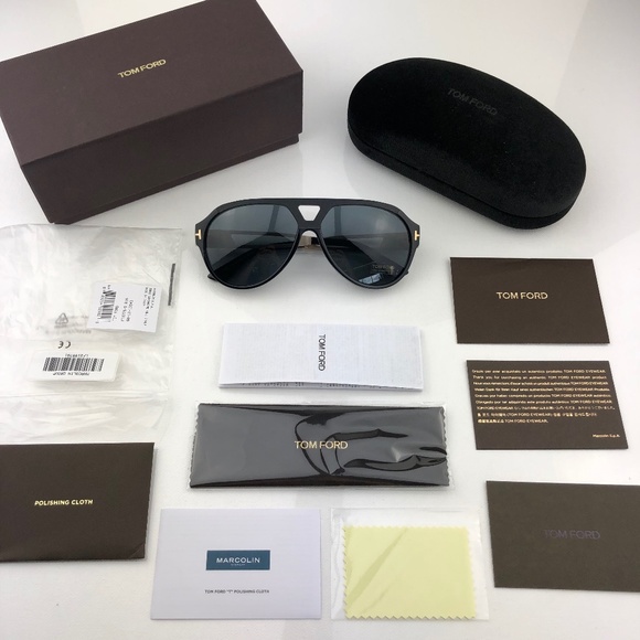 New TOM FORD Paul Black Sunglasses FT0778 01A - Picture 2 of 16